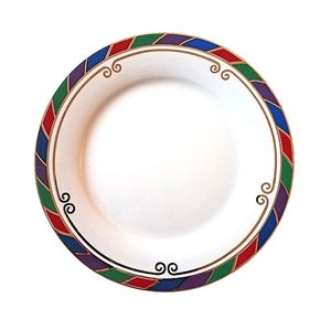 Pier 1 Porcelain Exclusive "Celebration" Salad Plates NWOT